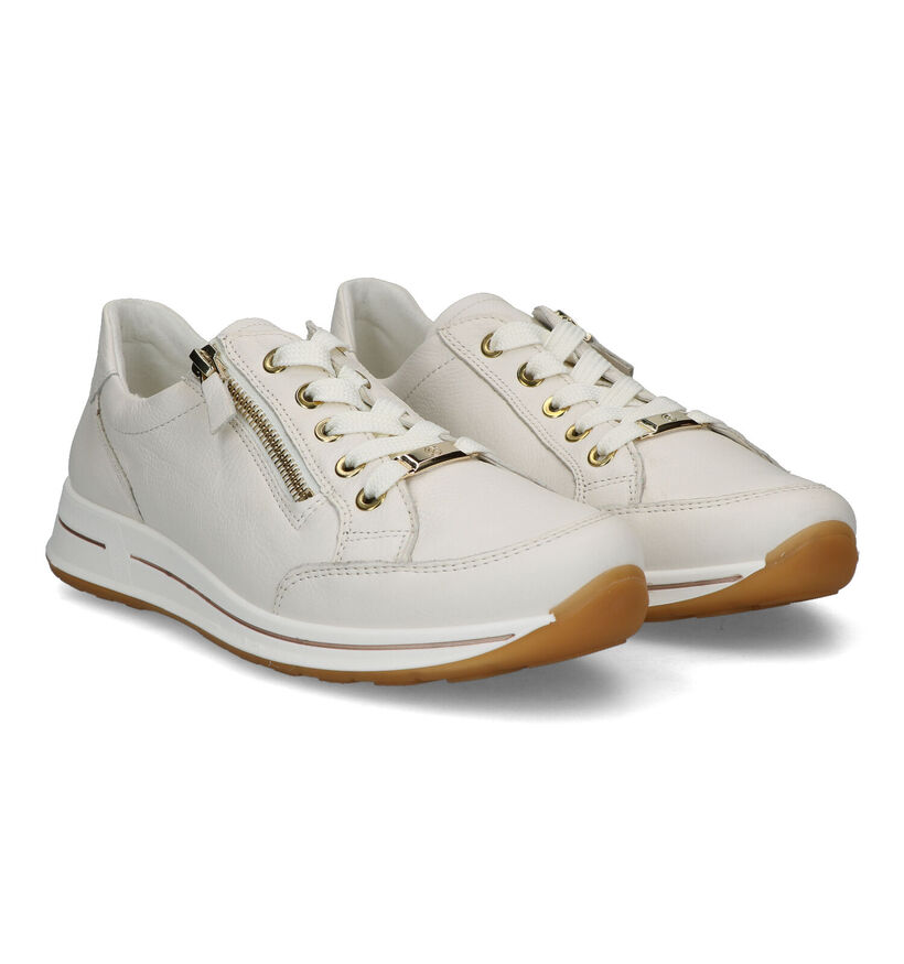 Ara Osaka 2.0 Witte Sneakers voor dames (355199) - geschikt voor steunzolen