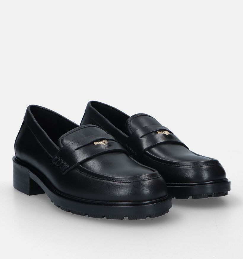 Tommy Hilfiger Iconic Zwarte Mocassins voor dames (326169)