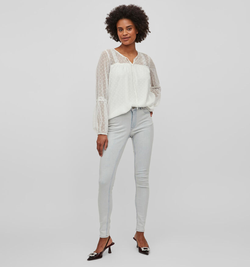 Vila Viedee Witte Blouse voor dames (322832)