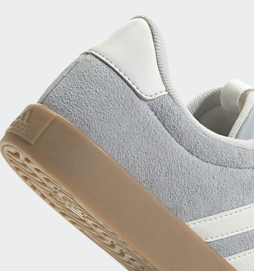 adidas VL Court 3.0 Baskets sportives en Gris pour femmes (357642) - pour semelles orthopédiques