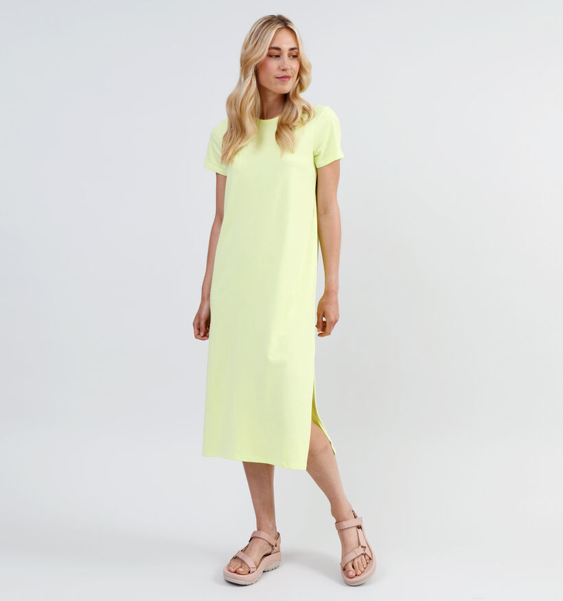 JDY Helle Groene Maxi T-shirt jurk (332044)