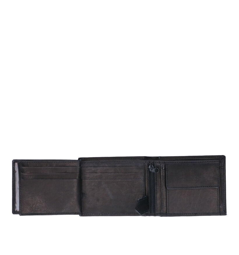 Euro-Leather Portefeuille en Noir pour hommes (343469)