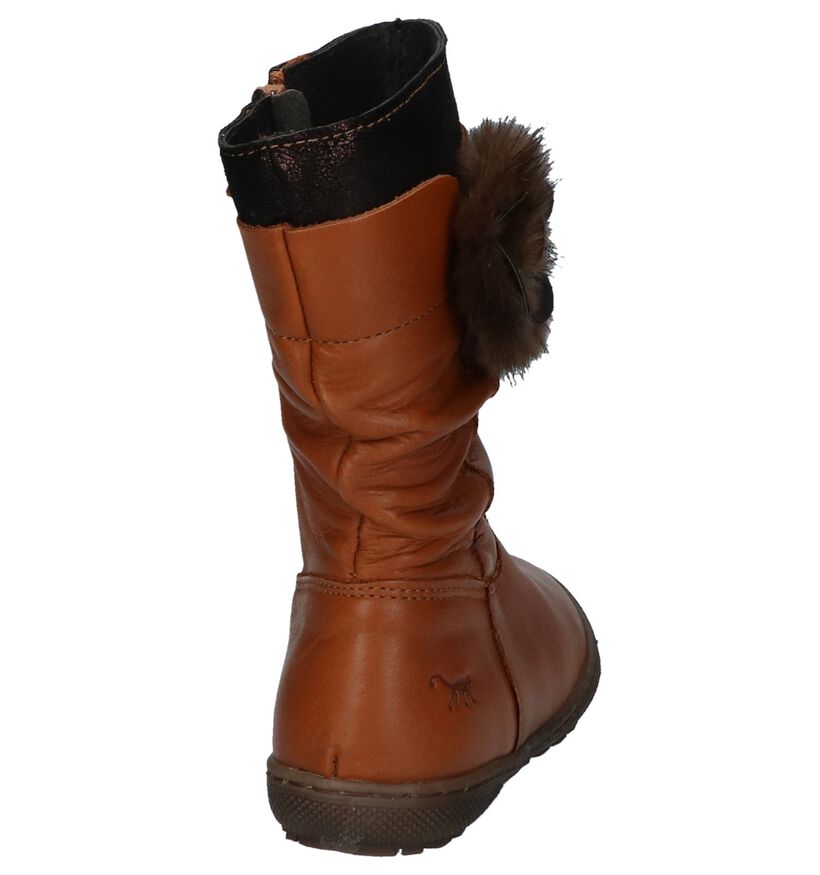 Kipling Bottes hautes en Cognac en cuir (232532)