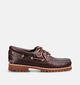 Timberland Authentic Boat Shoe Chaussures bateau en Brun fonc&eacute; pour hommes (369218)