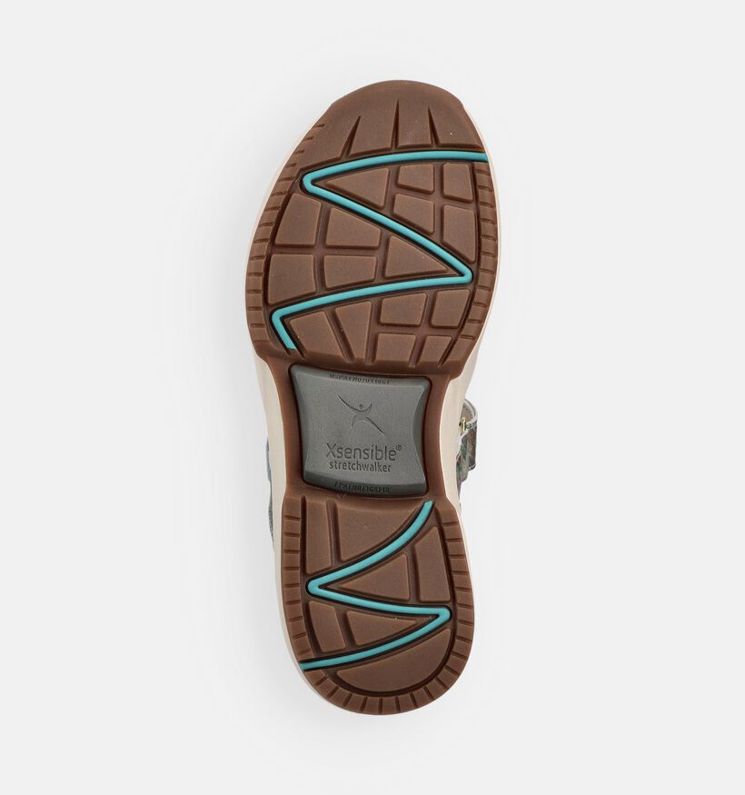 Xsensible Tobago Lichtblauwe/Multi Slippers voor steunzolen voor dames (373010) - geschikt voor steunzolen