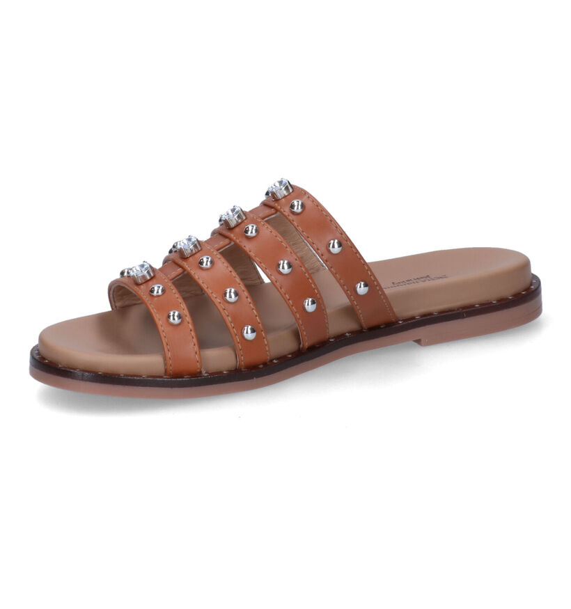 NeroGiardini Cognac Slippers voor dames (307530)