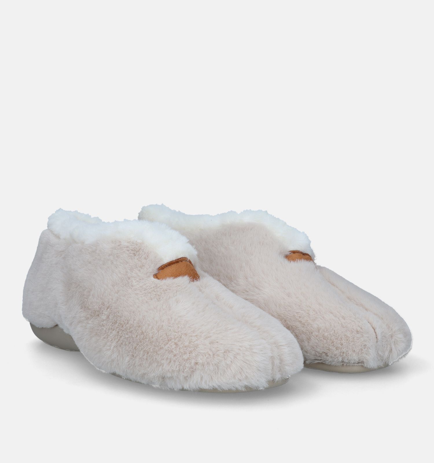 Torfs Home Beige Teddy Pantoffels Dames Pantoffels Online op