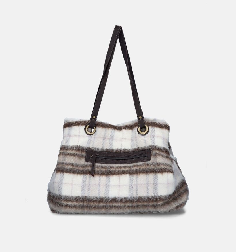Bulaggi Plaidy Bruine Shopper met rits voor dames (348815)