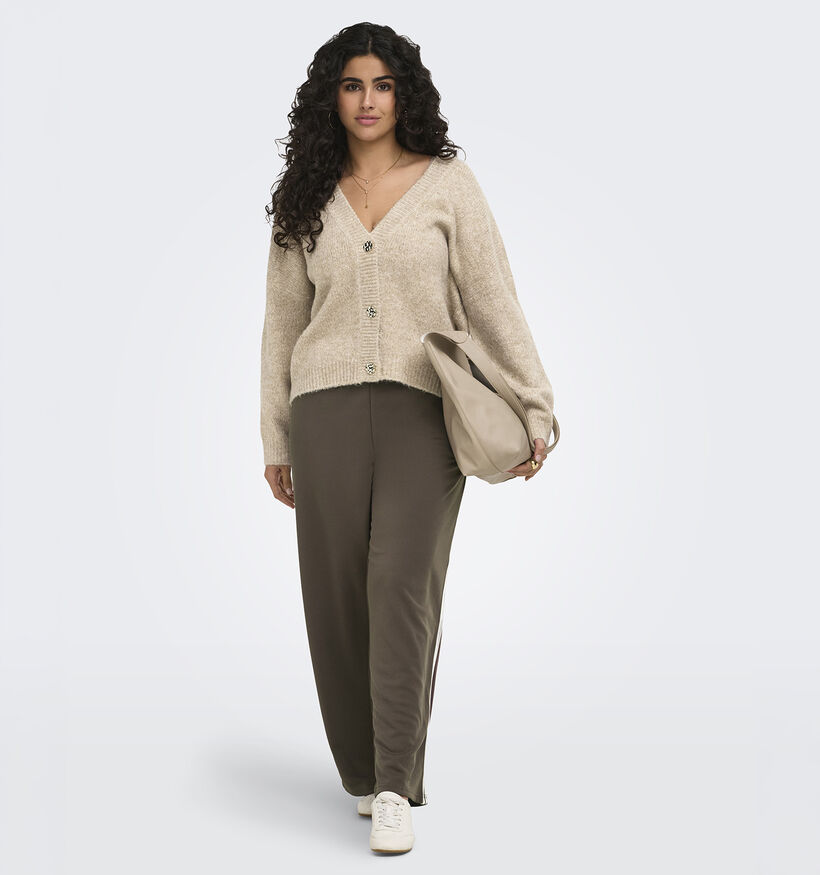 ONLY Carmakoma Zoey Gilet en Beige pour femmes (378399)