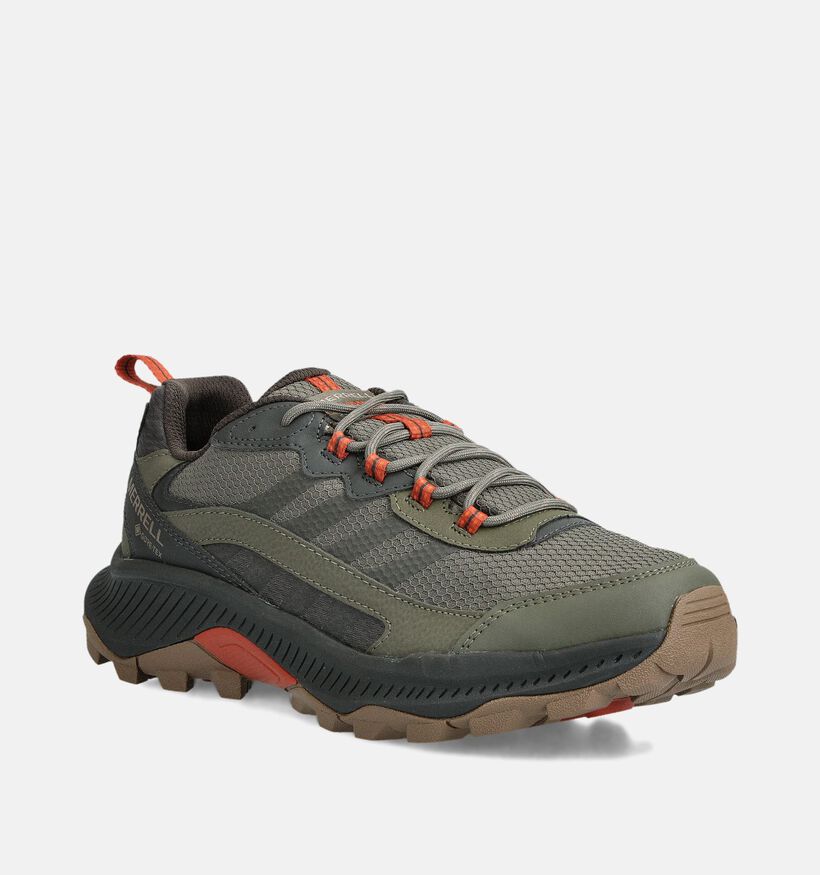 Merrell Speed Strike 2 GTX Chaussures de randonnée en Vert kaki pour hommes (363657) - pour semelles orthopédiques