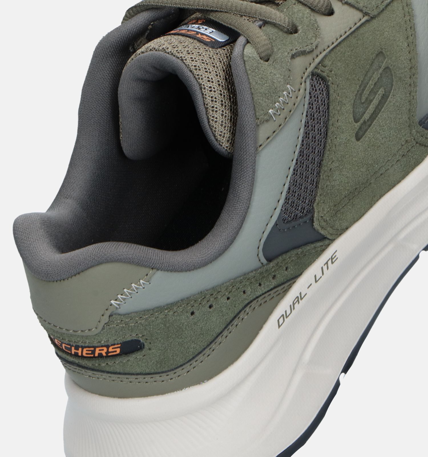 Skechers Equalizer 5.0 Baskets en vert kaki Hommes Baskets en ligne sur TORFS.BE