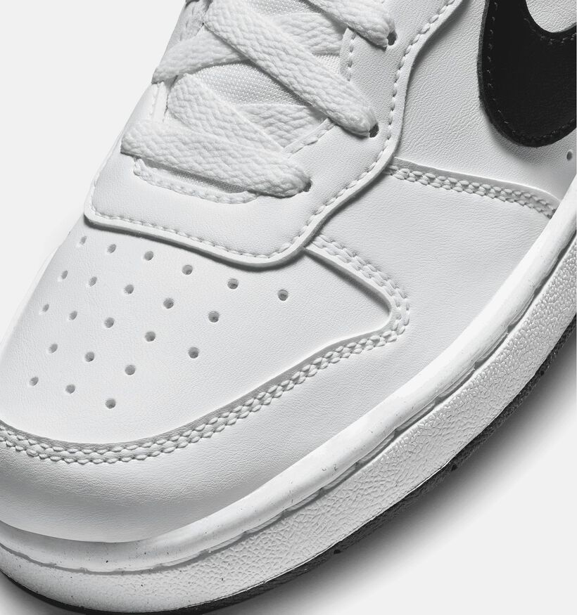 Nike Court Borough LOW 2 GS Witte Sneakers voor meisjes, jongens (350585)