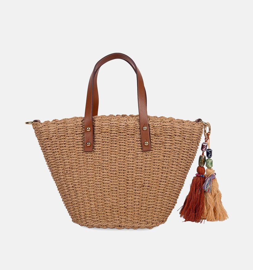 Laurent David Beige/Cognac Handtas voor dames (373943)