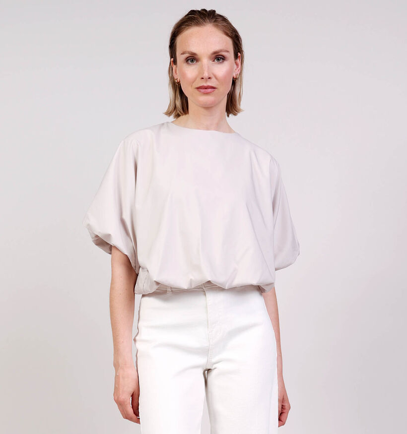 Sisters Point Gufo Blouse en Beige pour femmes (377817)