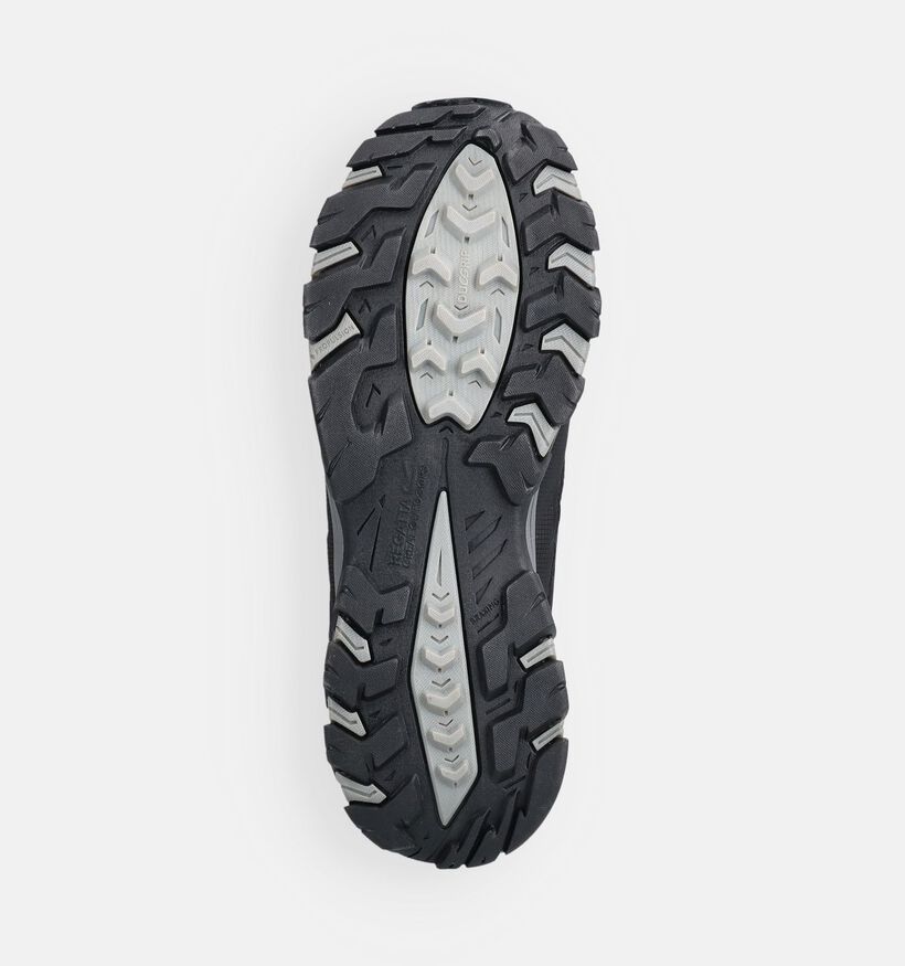 Regatta Holcombe III Low Zwarte Wandelschoenen voor heren (367935) - geschikt voor steunzolen