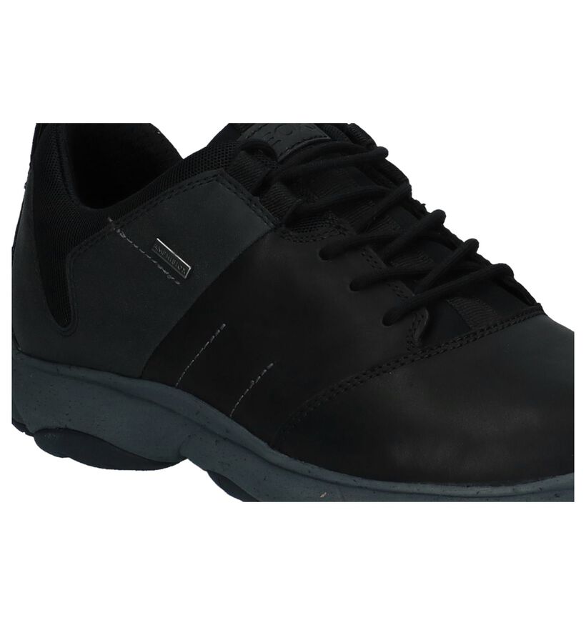 Geox Nebula Zwarte Casual Schoenen in stof (223483)