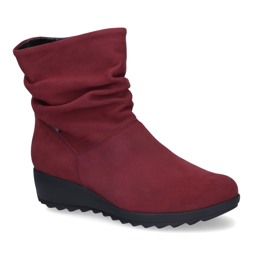 Mephisto Agatha Zwarte Laarzen in nubuck (316740)