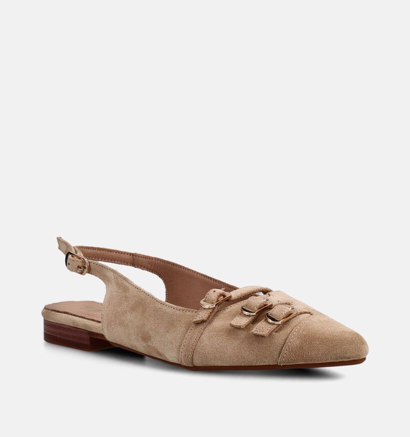 Tango Duna 4 Beige Slingback Ballerina's voor dames (375547)