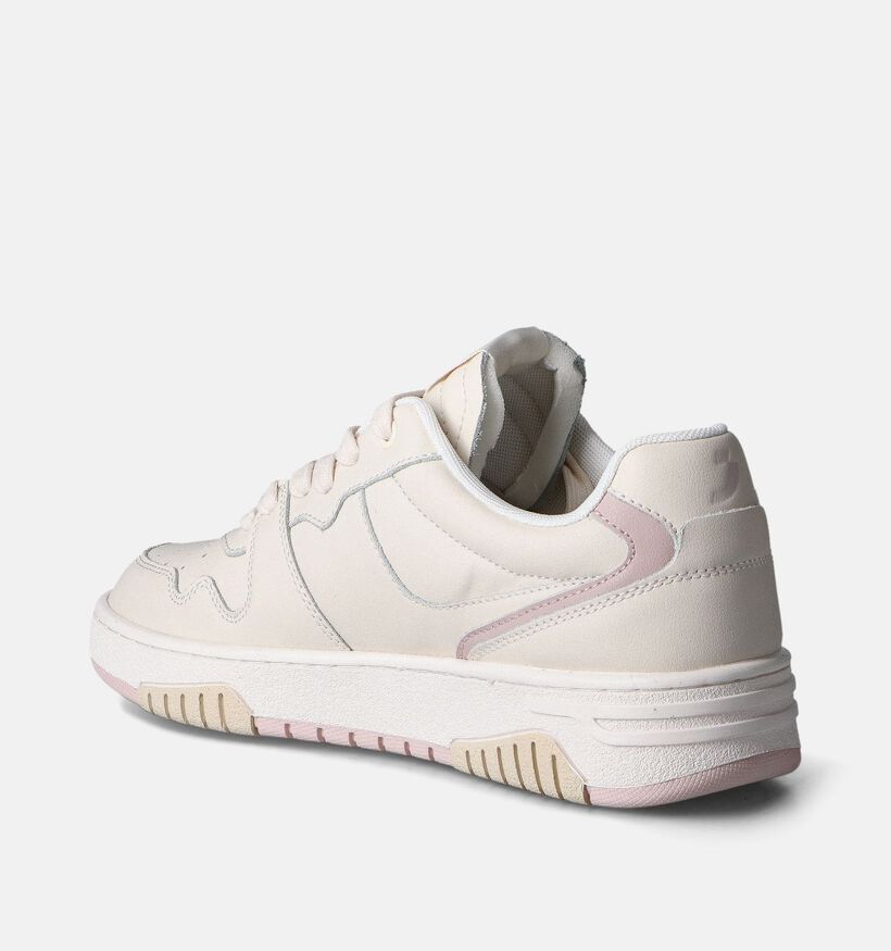 SJ Ecru Sneakers voor dames (354128) - geschikt voor steunzolen