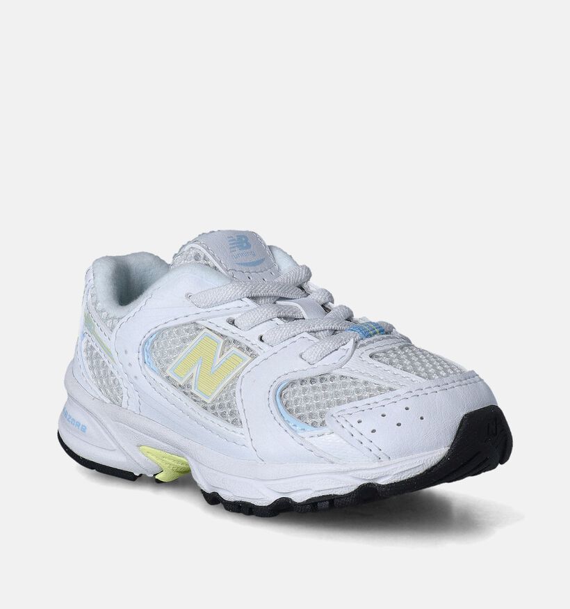 New Balance 530 Zilveren Sneakers voor jongens, meisjes (365013) - geschikt voor steunzolen