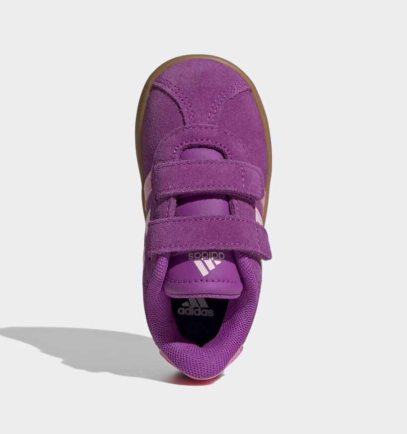 adidas Court 3.0 Paarse Sneakers voor meisjes (350137)