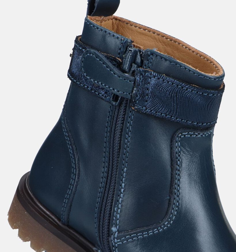 STONES and BONES Baser Bottes courtes en Bleu pour filles (329462) - pour semelles orthopédiques