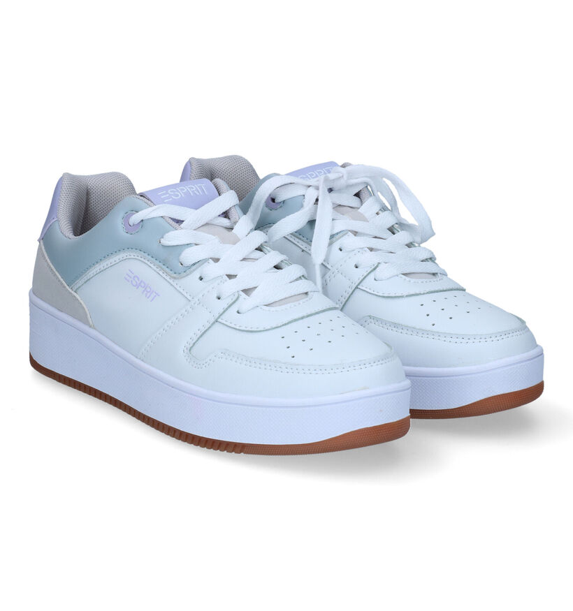 Esprit Witte Sneakers voor dames (314624) - geschikt voor steunzolen