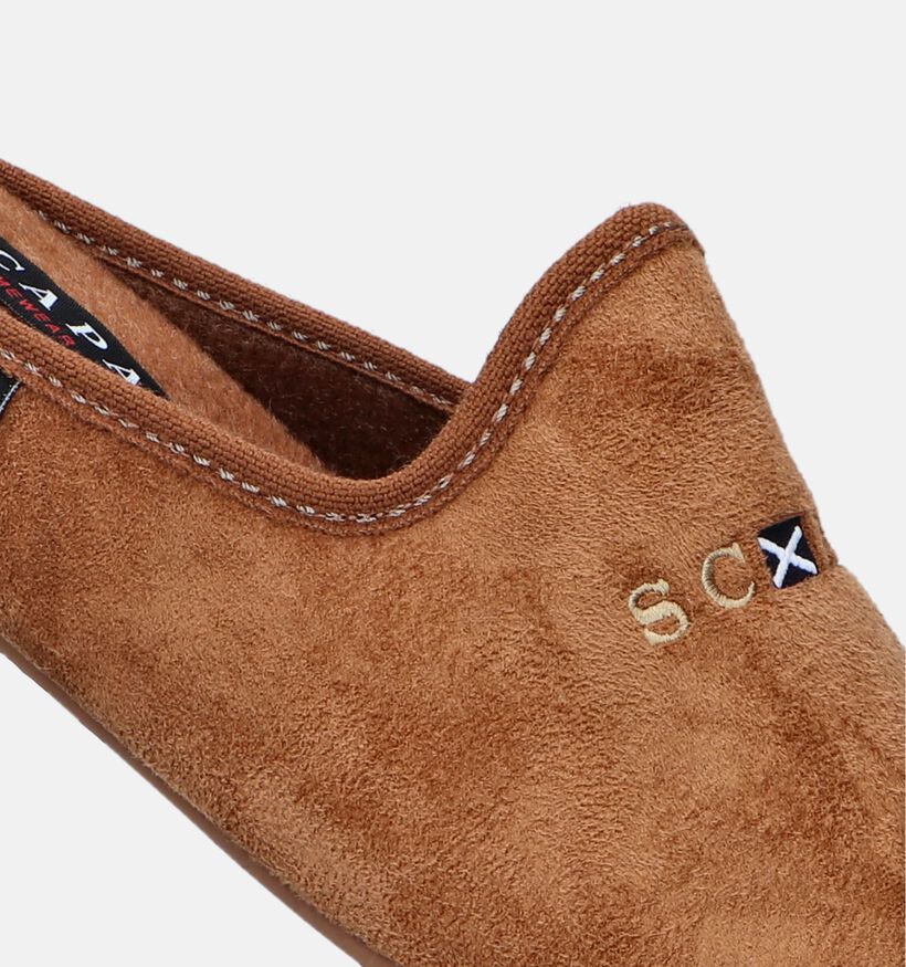 Scapa Cognac Pantoffels voor heren (347762)