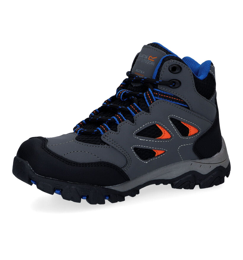 Regatta Holcombe Chaussures de randonnée en Bleu pour filles, garçons (345223) - pour semelles orthopédiques
