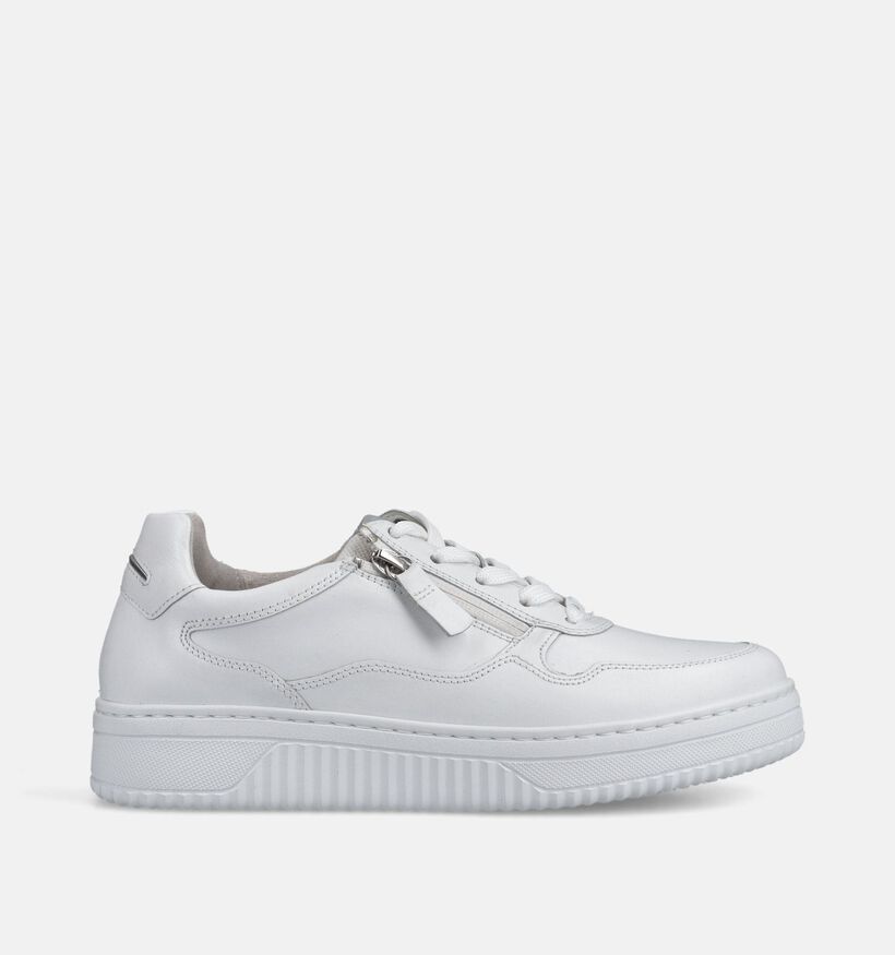 Gabor Witte Sneakers voor dames (368366) - geschikt voor steunzolen