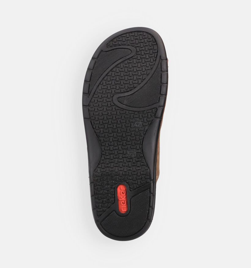 Rieker Bruine Slippers voor heren (370510)