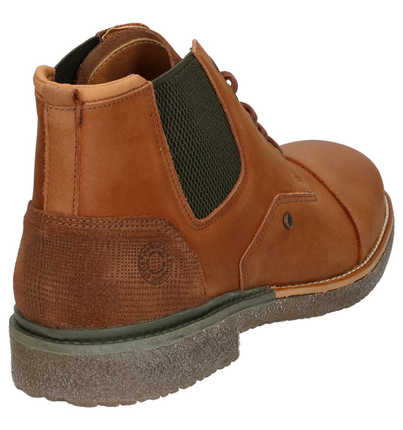 Bullboxer Chaussures hautes en Cognac en nubuck (263560)