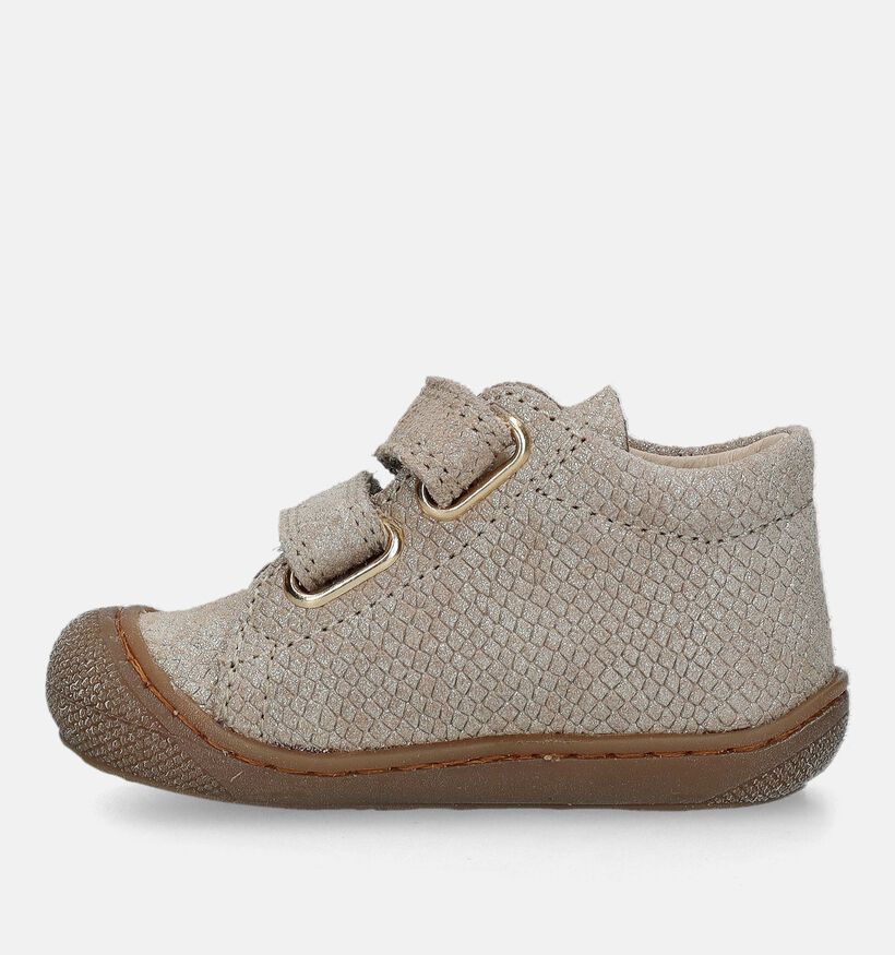Naturino Cocoon Gouden Babyschoenen voor meisjes (331577) - geschikt voor steunzolen