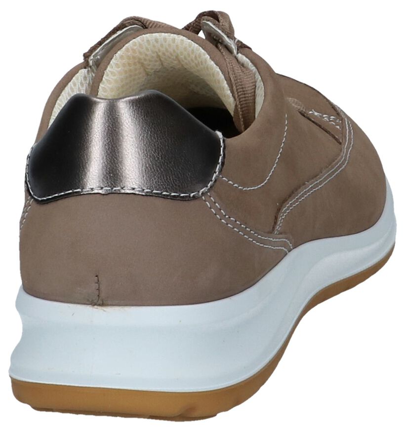 Taupe Veterschoenen Ara Tokio in nubuck (246292)