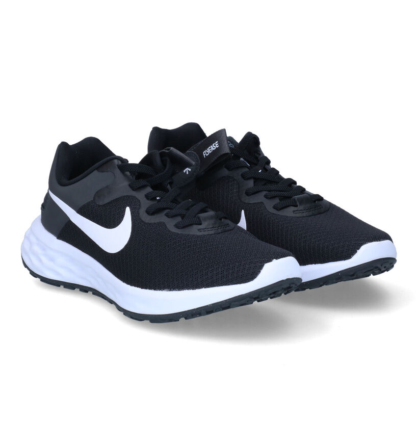 Nike Revolution 6 Flyease Baskets en Noir pour femmes (302570)