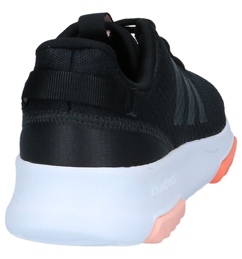 adidas Cloudfoam Racer TR Baskets en Noir en textile (237046)