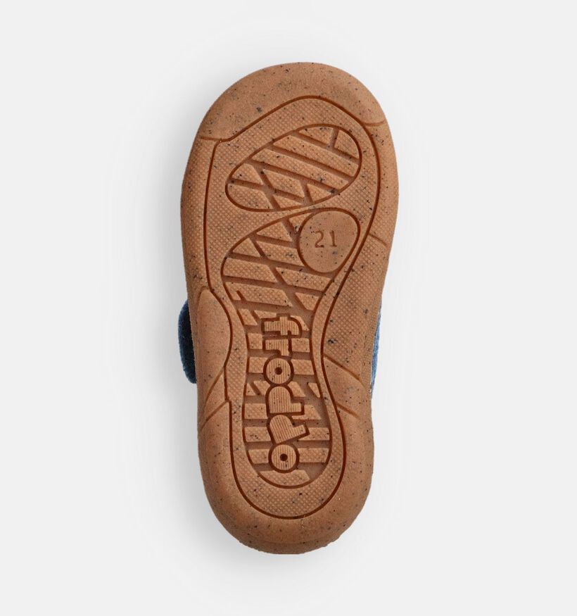 Froddo Pantoufles fermées en Bleu pour filles, garçons (364960) - pour semelles orthopédiques