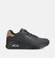 Skechers Uno Jungle Nite Baskets en Noir pour femmes (376920) - pour semelles orthop&eacute;diques