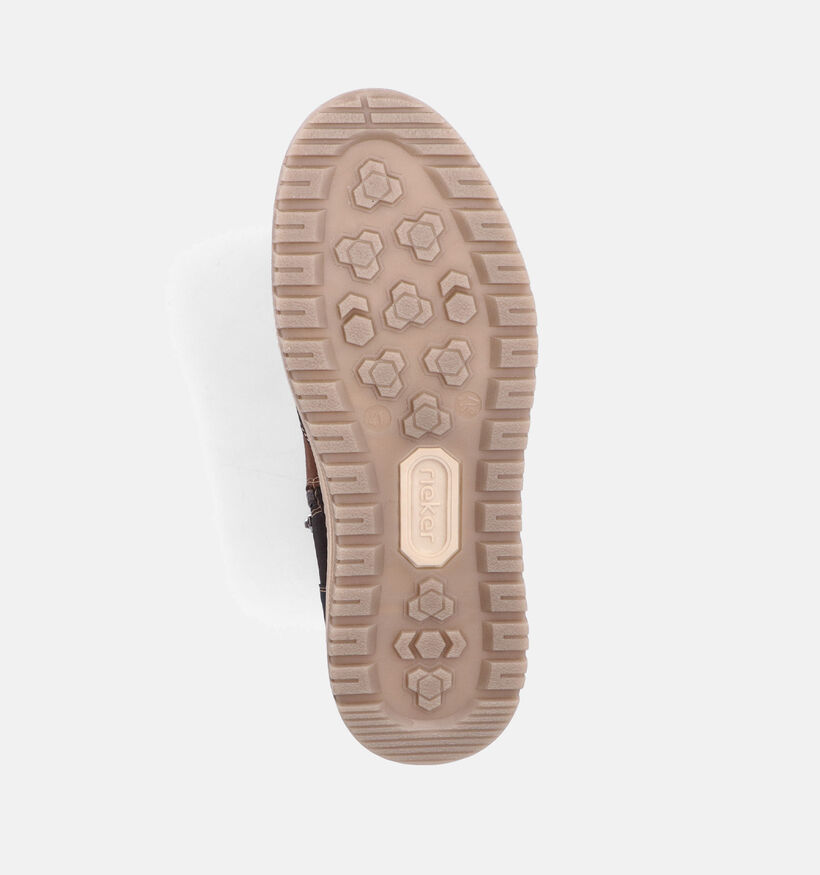 Rieker Chaussures hautes en Brun foncé pour hommes (352869)