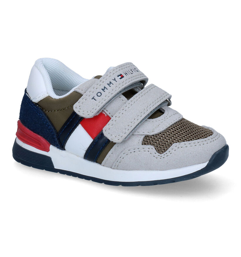 Tommy Hilfiger Kaki Sneakers in kunstleer (303931)