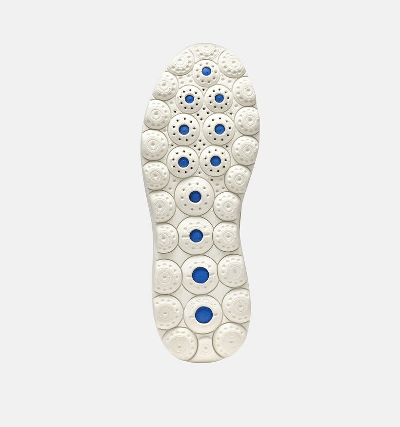 Geox Spherica Taupe/Gouden Sneakers voor dames (368185) - geschikt voor steunzolen