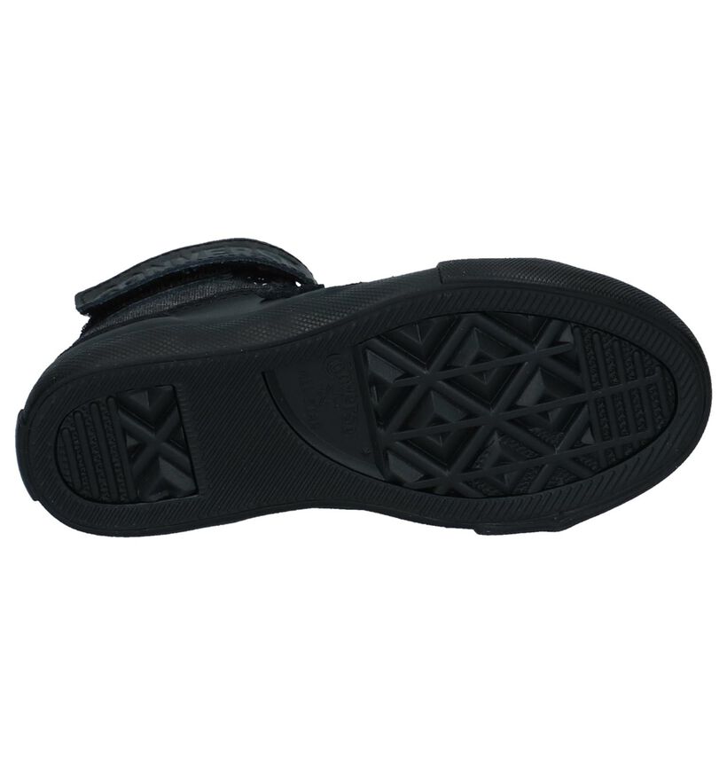 Converse Pro Blaze Strap HI Zwarte Sneakers voor jongens (293598) - geschikt voor steunzolen