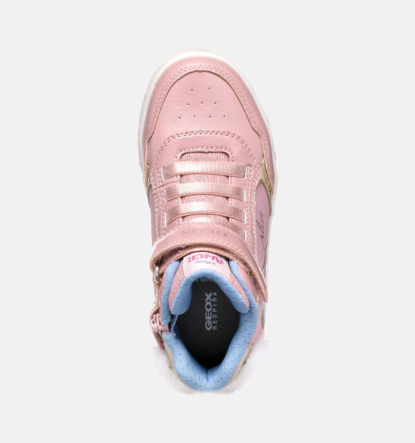 Geox Skylin Alice Roze Hoge schoenen voor meisjes (345958) - geschikt voor steunzolen