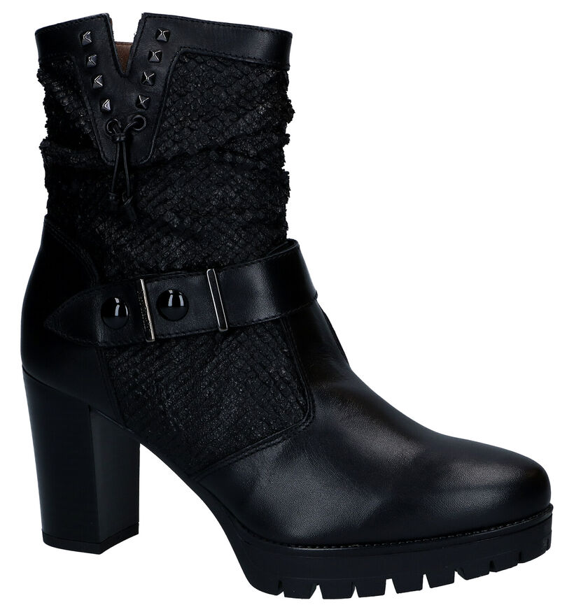 NeroGiardini Bottines à talons en Noir pour femmes (296580) - pour semelles orthopédiques