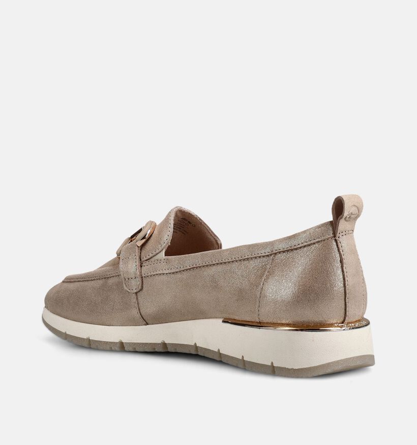 Tamaris Mocassins en Or pour femmes (367676) - pour semelles orthop&eacute;diques