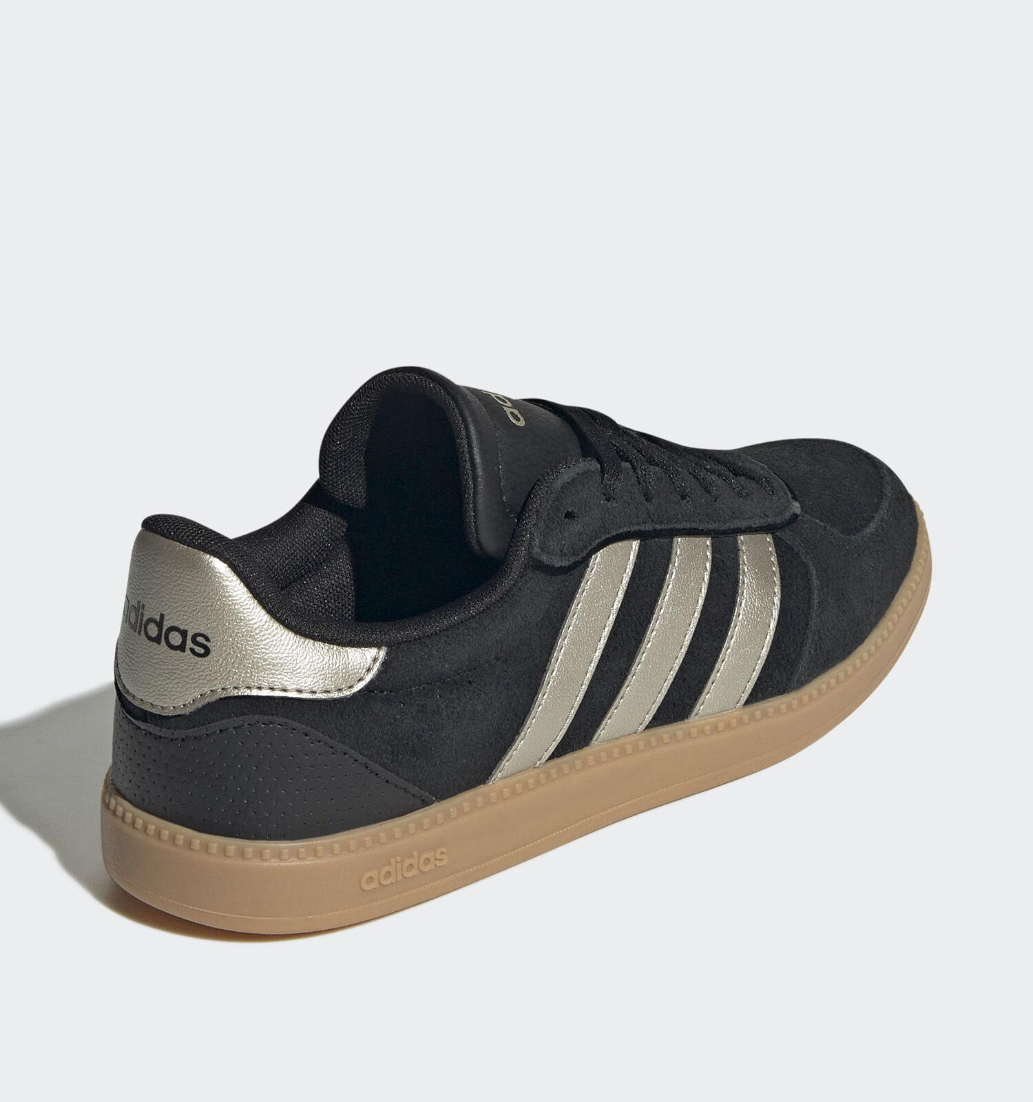 Adidas Breaknet SLeek Zwarte sneaker met Metallic Strepen | Dames Sneakers  | Online op TORFS.BE