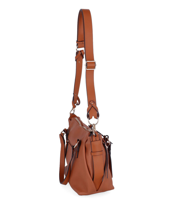 Gabor Florencia Cognac Schoudertas in kunstleer (305783)