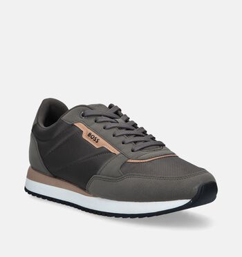BOSS Chaussures plates Vert