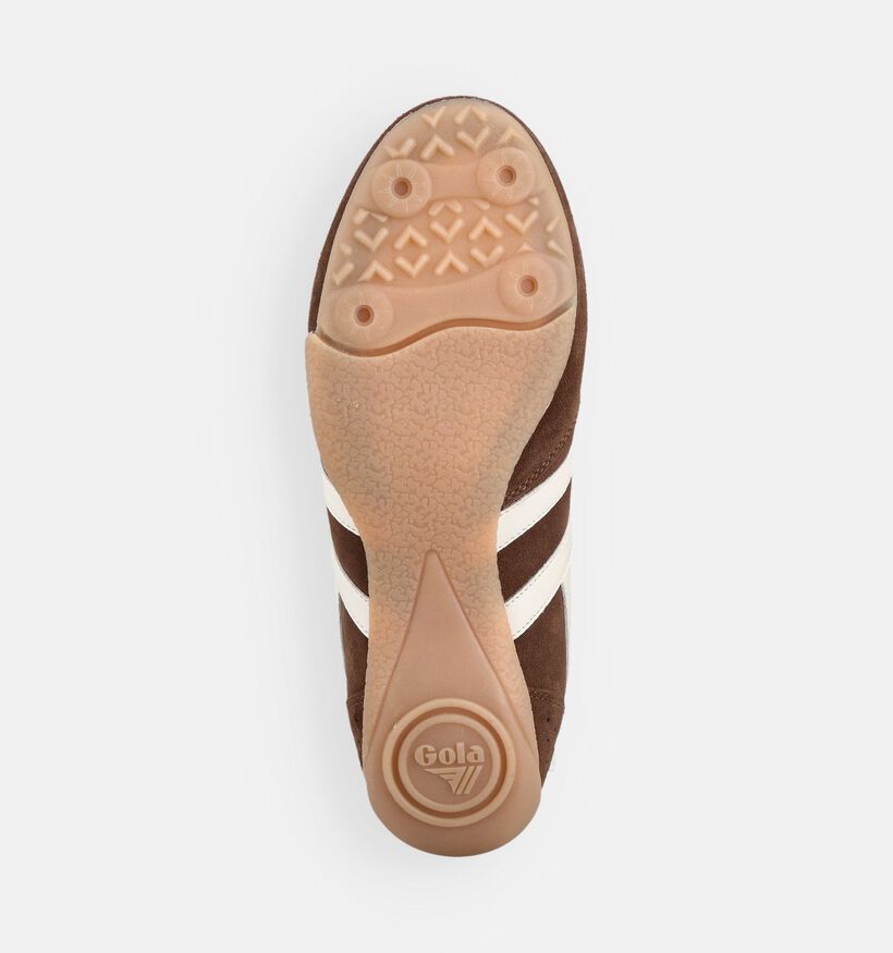 Gola Chase Donkerbruine Sneakers voor heren (368579) - geschikt voor steunzolen