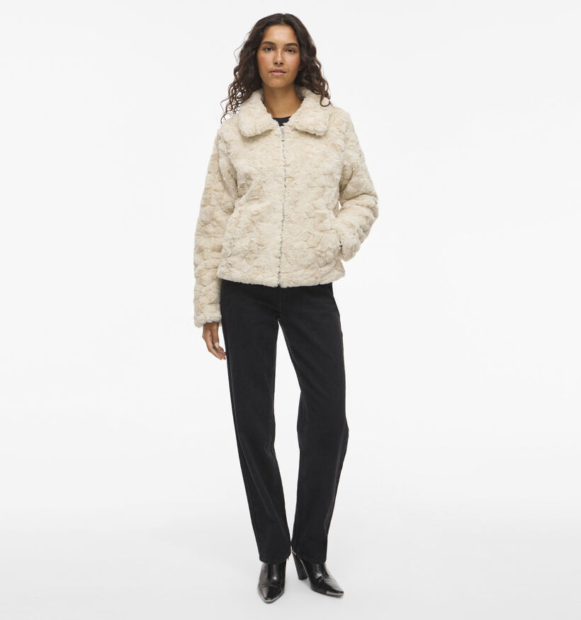 Vila Dorte Manteau en Beige pour femmes (361320)